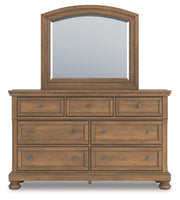 Ashley Furniture Feddinger bedroom set featuring a modern bed frame with matching nightstands and a stylish, coordinated bedroom design.