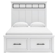Ashley Furniture Ashbryn Bedroom Set featuring a modern bed frame with a headboard and matching bedroom furniture in a stylish design.