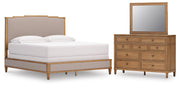 Ashley Furniture Sharlance bedroom set featuring a stylish bed frame, matching nightstands, and coordinated bedroom decor.