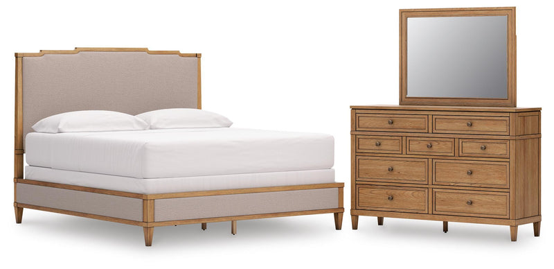Ashley Furniture Sharlance bedroom set featuring a stylish bed frame, matching nightstands, and coordinated bedroom decor.