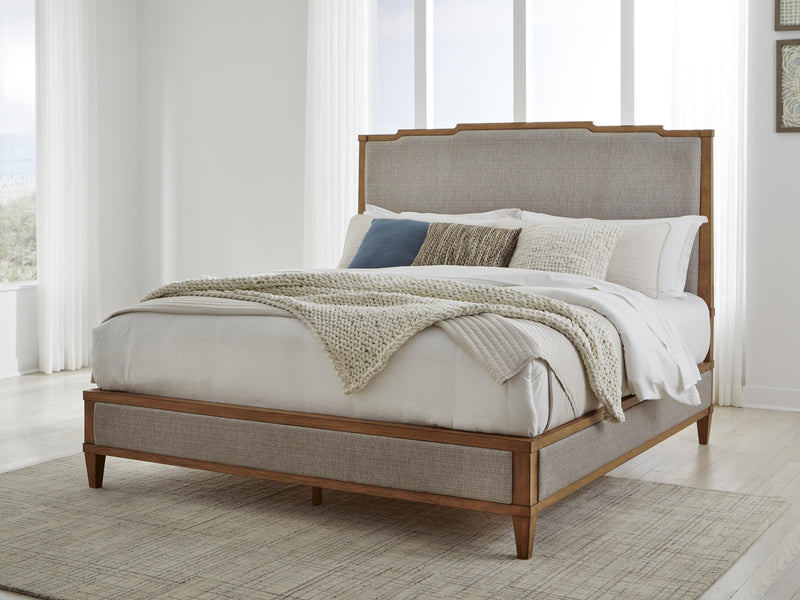 Ashley Furniture Sharlance bedroom set featuring a stylish bed frame, nightstands, and matching dresser in a modern bedroom design.