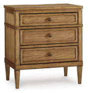 Ashley Furniture Sharlance bedroom set with a bed, nightstands, and matching dresser in a modern bedroom scene.