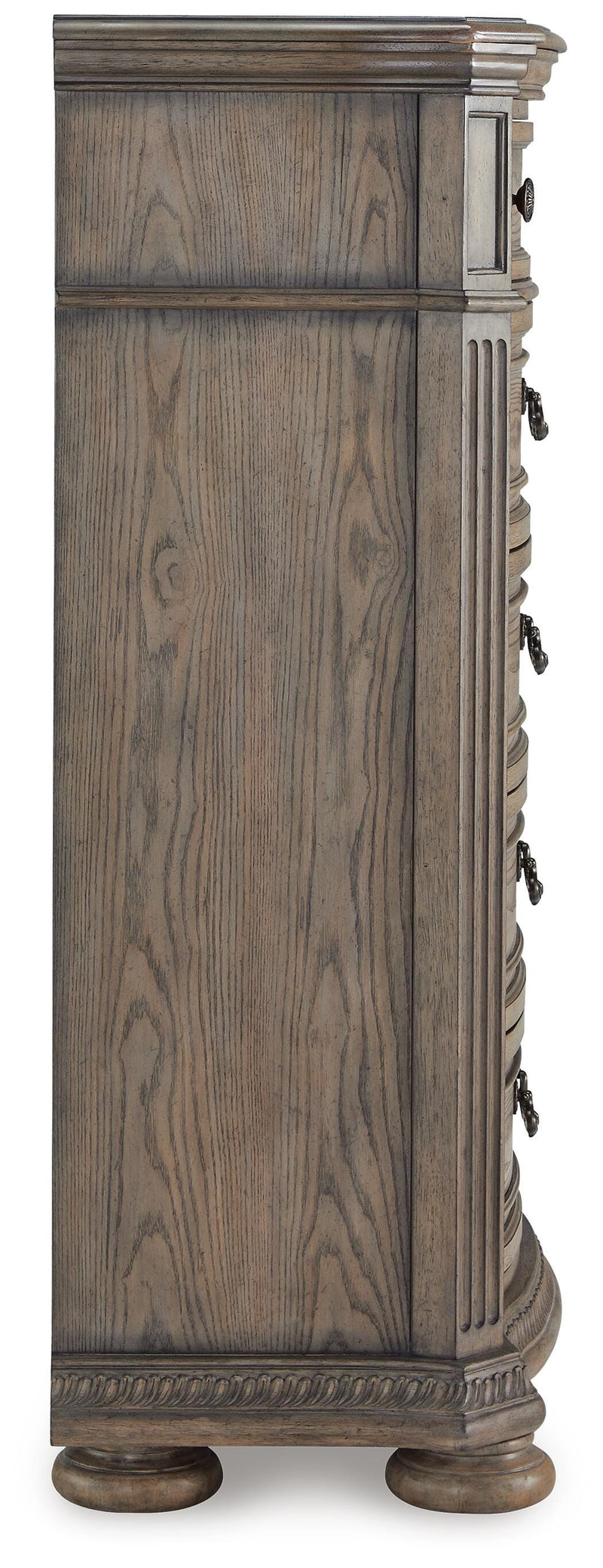 Ashley Furniture Ardenfield chest of drawers with a sleek wooden finish and multiple spacious drawers for storage.