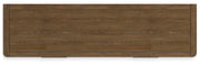 Ashley Furniture Cabalynn Dresser with a sleek wood finish and modern design, featuring multiple drawers for ample storage.