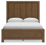 Ashley Furniture Cabalynn Bed with Storage showcasing a stylish bed frame with storage drawers and a headboard in a cozy bedroom setting.
