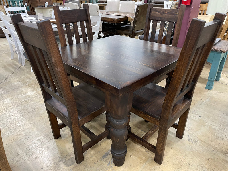 Reclaimed Wood 5-Piece Dining Set