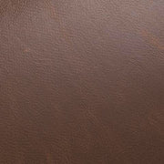 Ashley Furniture Centiar pub height bar stool with wooden frame and cushioned seat, shown in a swatch fabric sample.