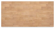Ashley Furniture Gesthaven counter height dining table top view showing wood surface and sturdy design.