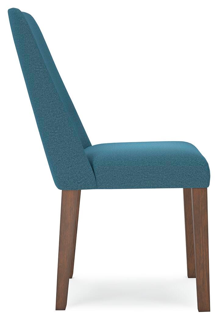 Ashley Furniture Lyncott dining room set featuring a wooden table with matching chairs and sideboard, modern and elegant design.