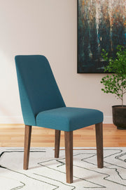 Ashley Furniture Lyncott dining room set with a wooden table and matching chairs, modern and stylish for family gatherings.