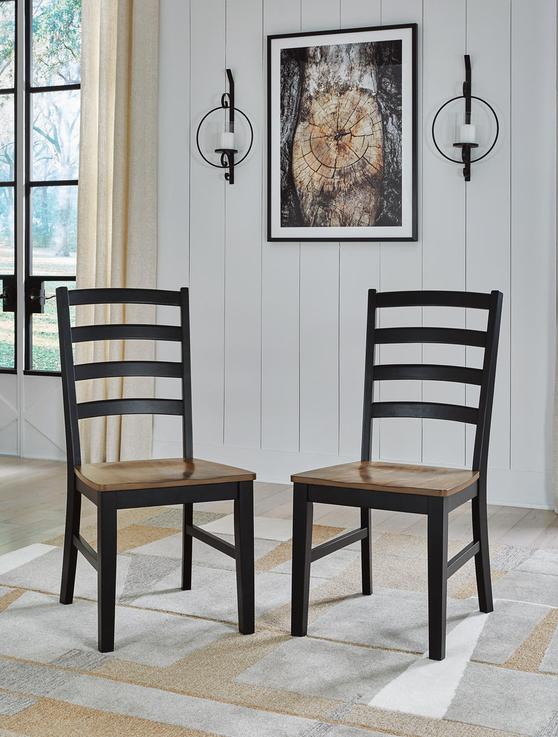 Ashley Furniture Wildenauer casual dining set with multiple seats and a table, featuring a modern design and comfortable cushions.