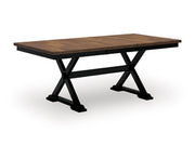 Ashley Furniture Wildenauer dining package with casual seating set, includes table and chairs in a modern, stylish design.
