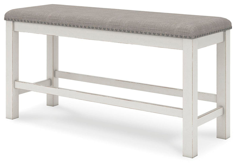Ashley Furniture Robbinsdale dining package with casual seating set, featuring a stylish table and comfortable chairs in a modern dining space.