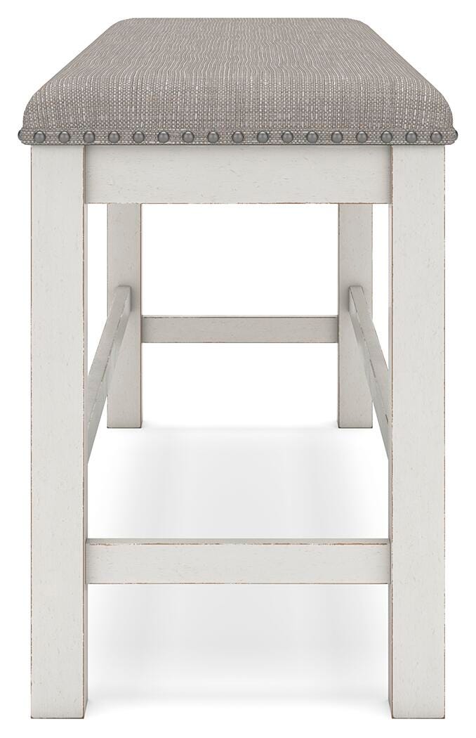 Ashley Furniture Robbinsdale dining package with casual seating set, featuring a stylish table and matching chairs for dining space.