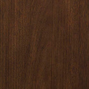 Ashley Furniture Dilenno dining server with a dark wood finish, featuring drawers and cabinets for storage.