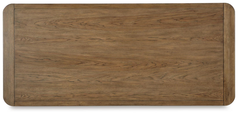 Cabalynn Ashley Furniture counter height dining table with a wooden top and sturdy legs, suitable for casual dining spaces.