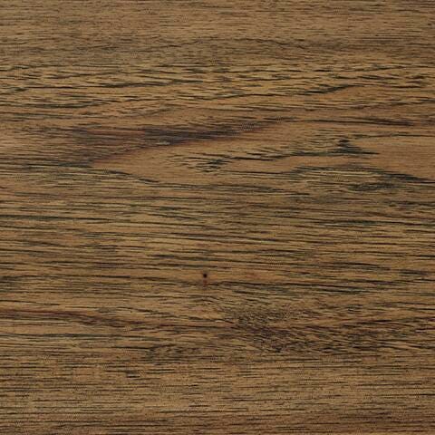 Ashley Furniture Cabalynn dining extension table with a dark wood finish, showcasing a spacious surface and sturdy design.