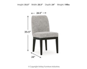 Ashley Furniture Burkhaus dining room set with a wooden table and matching chairs, perfect for a stylish dining space.