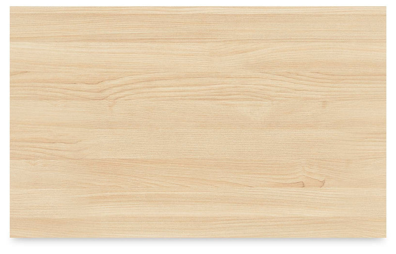 Ashley Furniture Cabinella Chest of Drawers with a smooth wood finish and multiple drawers for ample storage.