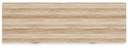 Ashley Furniture Battelle dresser with a sleek top and multiple drawers, crafted in a modern design for bedroom storage.
