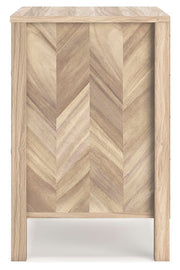 Ashley Furniture Battelle Nightstand with a dark wood finish, featuring a single drawer and open shelf for bedroom storage.