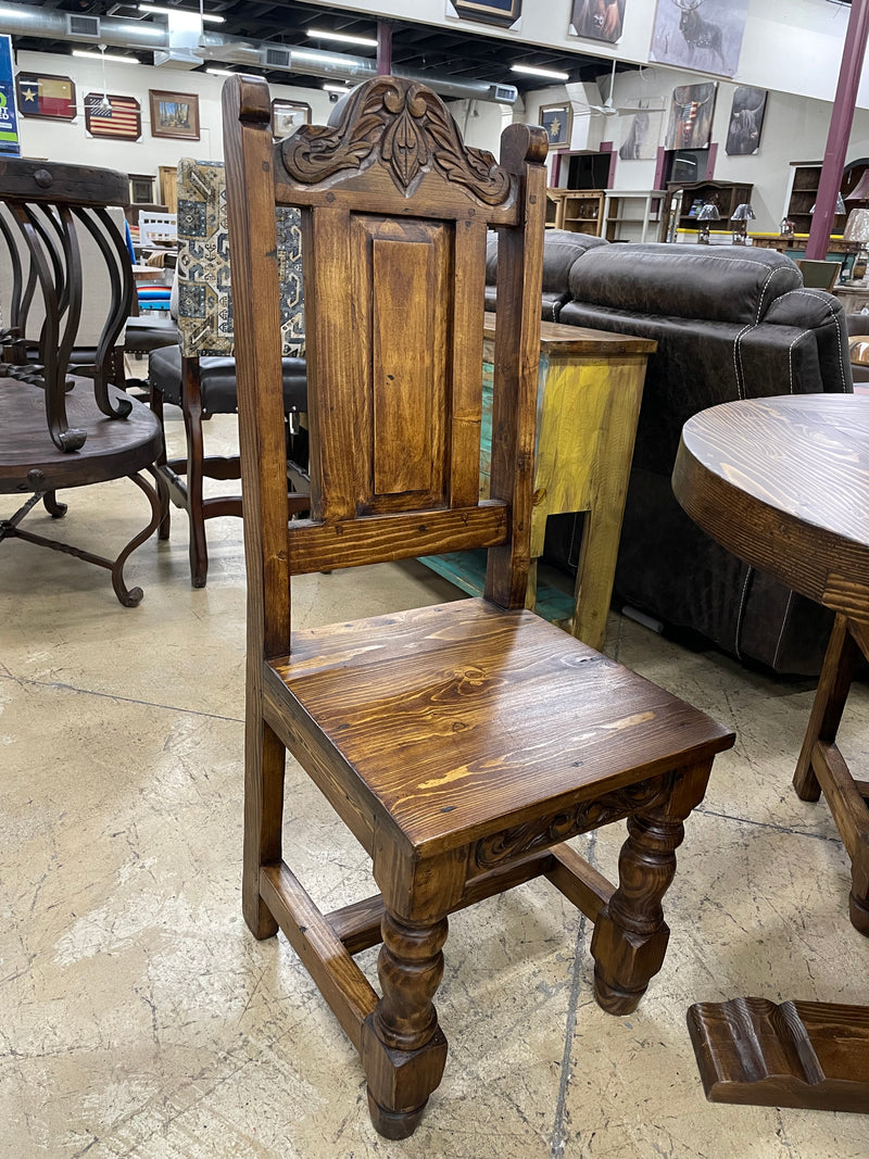 48” Reclaimed Wood Round Dining Set