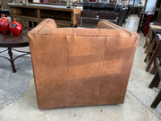 Leather swivel accent chair with tufted upholstery, model 7773L42 by Mayo Furniture, featuring a stylish design and comfortable seating.