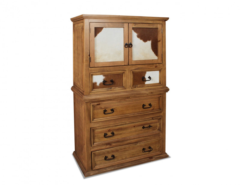 Grand Mansion Cowhide Chest