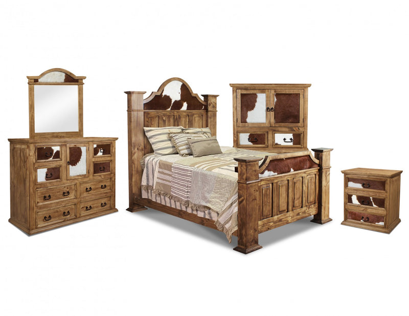 Grand Mansion Cowhide Chest