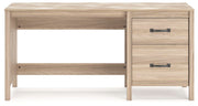 Ashley Furniture Battelle 60-inch home office desk with a sleek, modern design and sturdy wood finish.