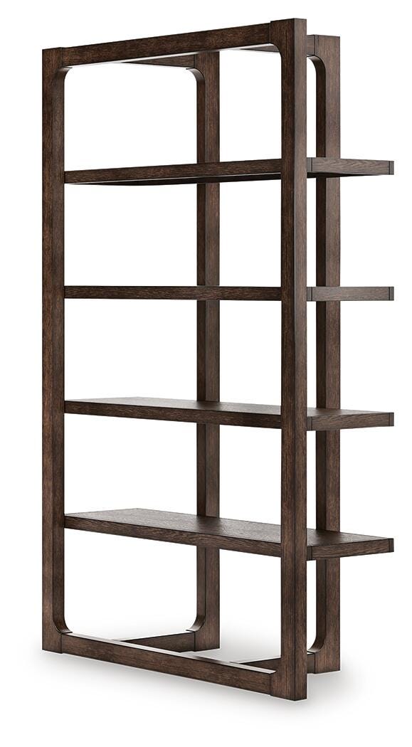 Ashley Furniture Breckington Home Office Set with a desk, chair, and storage cabinet arranged in a modern home office scene.