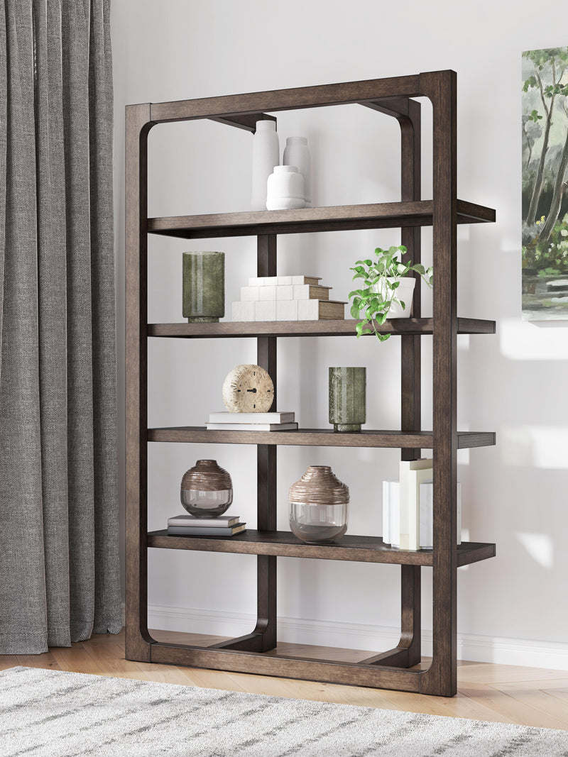 Ashley Furniture Breckington Home Office Set with desk, chair, and storage components in a modern office space.