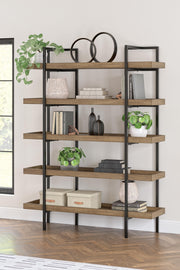 Montia Home Office Set by Ashley Furniture featuring a desk, chair, and storage drawers in a modern design.