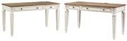 Ashley Furniture Realyn home office set with desk, chair, and storage components in a modern design.