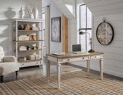 Ashley Furniture Realyn Home Office Set with desk, chair, and storage components, featuring a stylish, functional design.