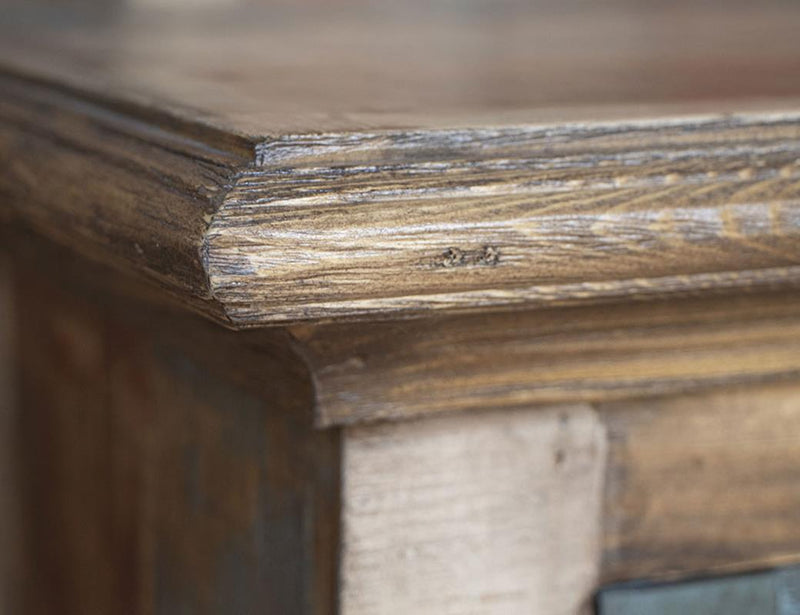 6 Glass Doors 73" Console