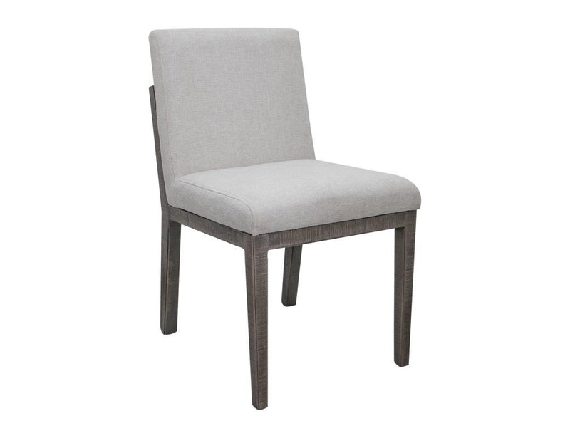 International Furniture Direct Dante upholstered accent chair with plush fabric, stylish design, and comfortable seating.