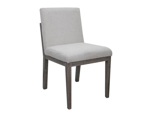 International Furniture Direct Dante upholstered accent chair with plush fabric, stylish design, and comfortable seating.