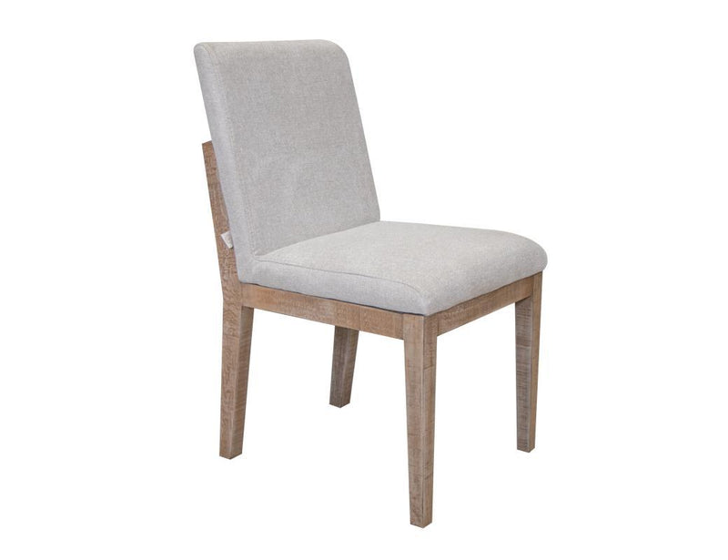 Aura upholstered accent chair by International Furniture Direct with plush fabric and modern design, shown in a stylish living room setting.
