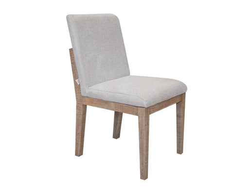Aura upholstered accent chair by International Furniture Direct with plush fabric and modern design, shown in a stylish living room setting.