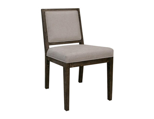 Beige upholstered accent chair from International Furniture Direct with plush fabric and a comfortable, stylish design.