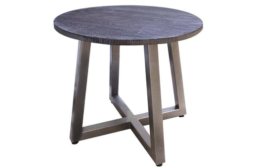 International Furniture Direct Choiba End Table with wood finish and simple design, perfect for living room or bedroom decor.