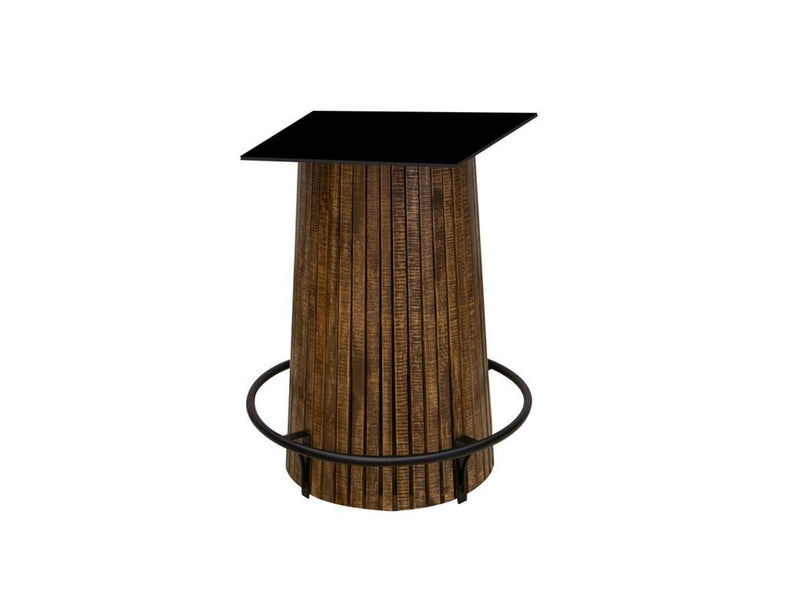 Outdoor Tiza Bistro Table base from International Furniture Direct, designed for outdoor dining tables with a sturdy, modern metal structure.