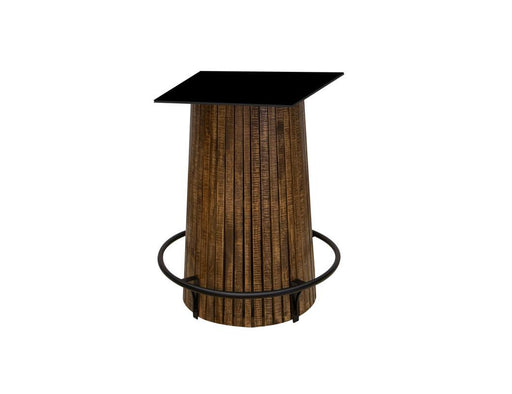 Outdoor Tiza Bistro Table base from International Furniture Direct, designed for outdoor dining tables with a sturdy, modern metal structure.