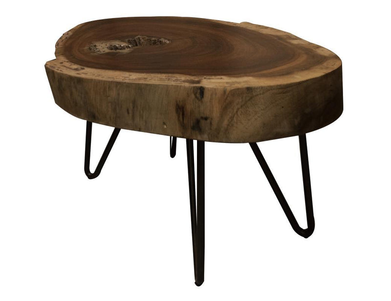 Vivo high-end end table by International Furniture Direct featuring a sleek wooden design and modern finish.