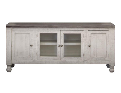 Stone 4-door TV stand wall unit by International Furniture Direct with spacious storage and modern design.