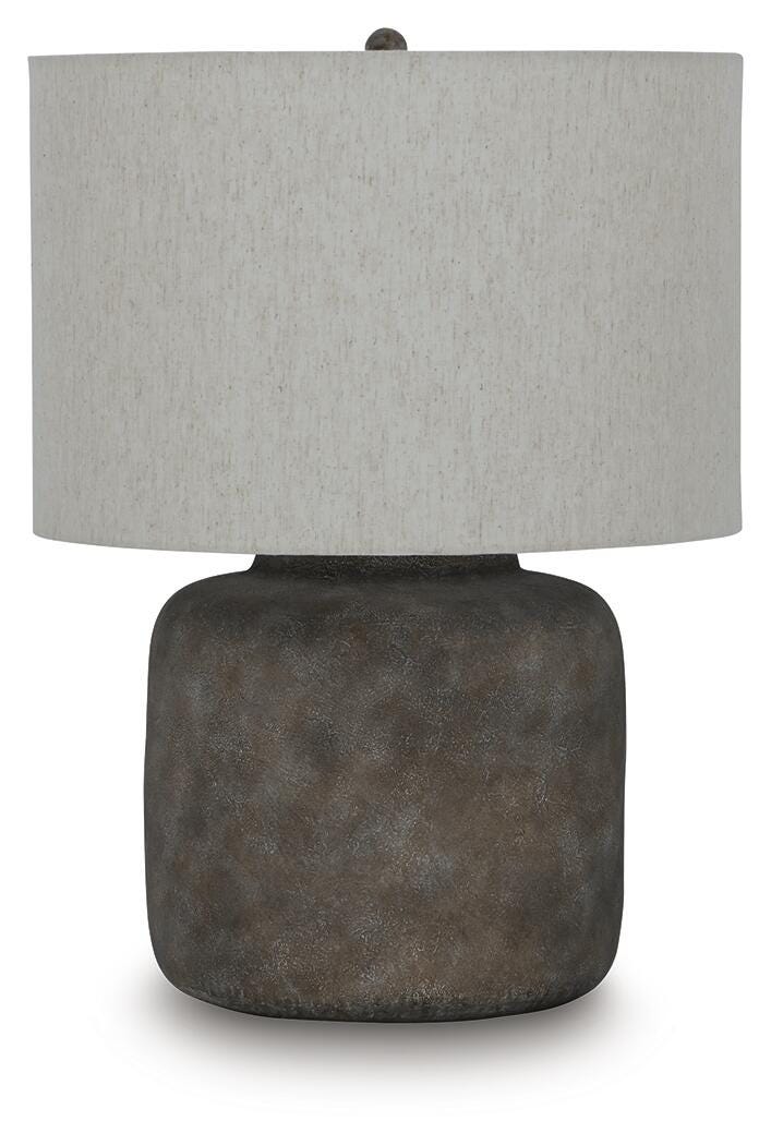 Ashley Furniture Zandophen table lamp with a modern design, featuring a sleek base and a stylish lampshade.