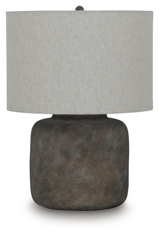 Ashley Furniture Zandophen table lamp with a modern design, featuring a sleek base and a stylish lampshade.