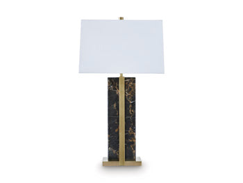 Ashley Furniture Neonish table lamp with a vibrant, modern design and sleek base, ideal for stylish home lighting.