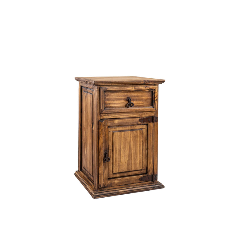 Tall One Door/One Drawer Nightstand
